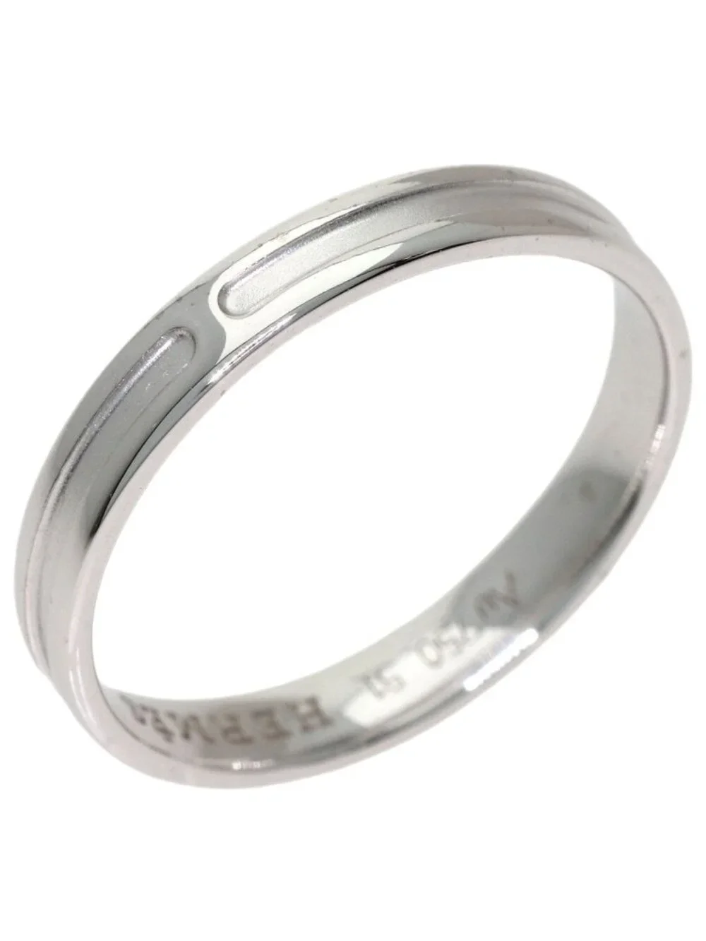 Hermes Empreinte 51 Ring 18k White Gold